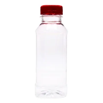 Square Plastic Juice & Beverage Bottle, 500 ml